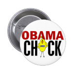 Obama Chick 2012 Pin