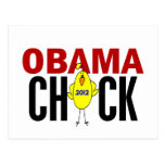 Obama Chick 2012 Postcard