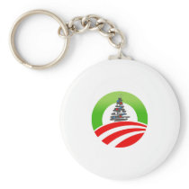 Obama Christmas Key Chain