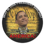 Obama Citizenship Questionable Sticker