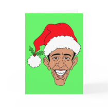 Obama Claus Card