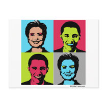 Obama Clinton Warhol.png Postcards
