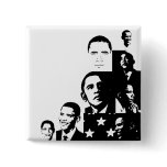 Obama Collage Pin