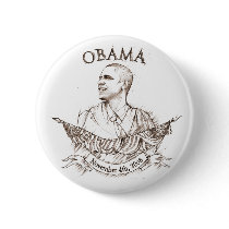 Obama Commemorative Button