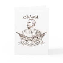 Obama Commemorative Greeting Card
