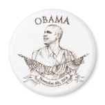 Obama Commemorative Magnet