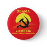 Obama Communist Button