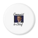 OBAMA COMMUNIST IN CHIEF REFRIGERATOR MAGNET