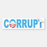 OBAMA CORRUPT BUMPER STICKER