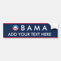 Obama: Create Your Own Bumper Sticker