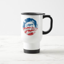 Obama Distressed Symbol Mug
