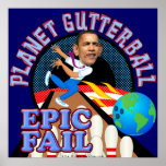 Obama Epic Fail posters