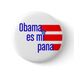 obama es mi pana - button