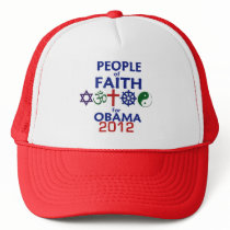 Obama Faith 2012 Trucker Hats