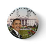 Obama FDR JFK Hope Has Returned Jan 20, 2009 Pin