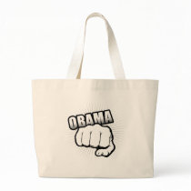 OBAMA FIST PUMP CANVAS BAG