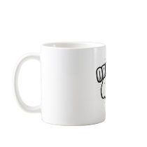 OBAMA FIST PUMP COFFEE MUGS