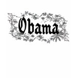 Obama Floral Gothic Womens Hoodie Shirt