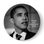 OBAMA FOR PRESIDENT 2008 BUTTON
