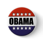 Obama for President Button