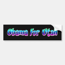 Obama For Utah Bumper Stickers