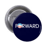 Obama Forward Logo Pinback Buttons