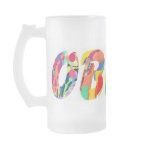 Obama Frosted Glass Mug-Artist, Ralph McKnight