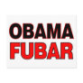 Obama FUBAR Postcards