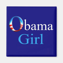Obama Girl Magnet (navy)