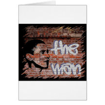 Obama Graffiti Card