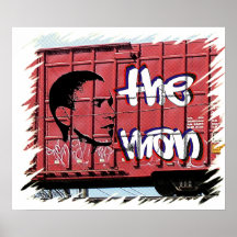 Obama Graffiti Poster