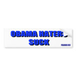 Obama Haters Suck Bumper Sticker bumper stickers