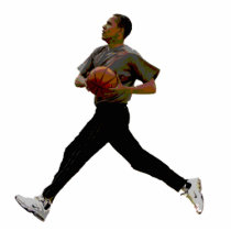 Obama Hoops - Magnet Photo Cut Outs