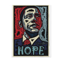 Obama Hope 2 Post Card