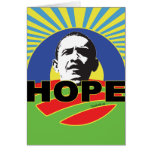 OBAMA HOPE CARD
