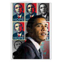 Obama___Hope Greeting Card