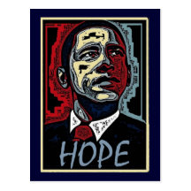 Obama Hope Post Card