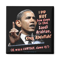 Obama I did not bow Magnets