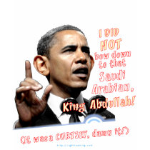 Obama I did not bow Tshirts