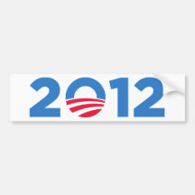 Obama in 2012 bumper stickers
