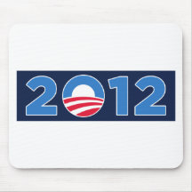 Obama in 2012 mousepads