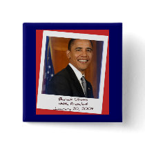Obama Inauguration 2009 Memorabilia Buttons