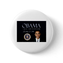 Obama inauguration pinback buttons