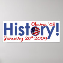 Obama Inauguration Day Print