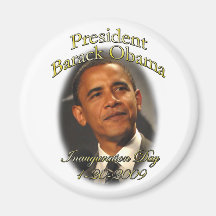 Obama Inauguration Fridge Magnets