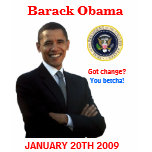 Obama Inauguration - Got Change? - Ladies t-shirts