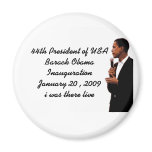 Obama Inauguration( i was there live) 2009 Refrigerator Magnets