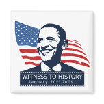 Obama Inauguration Refrigerator Magnet