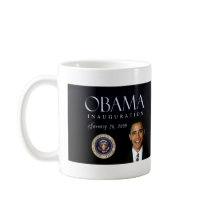 Obama inauguration coffee mugs