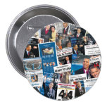 Obama Inauguration Newspaper Button